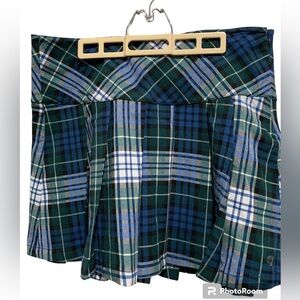 NWT American Eagle tartan, high-rise skirt, size 14